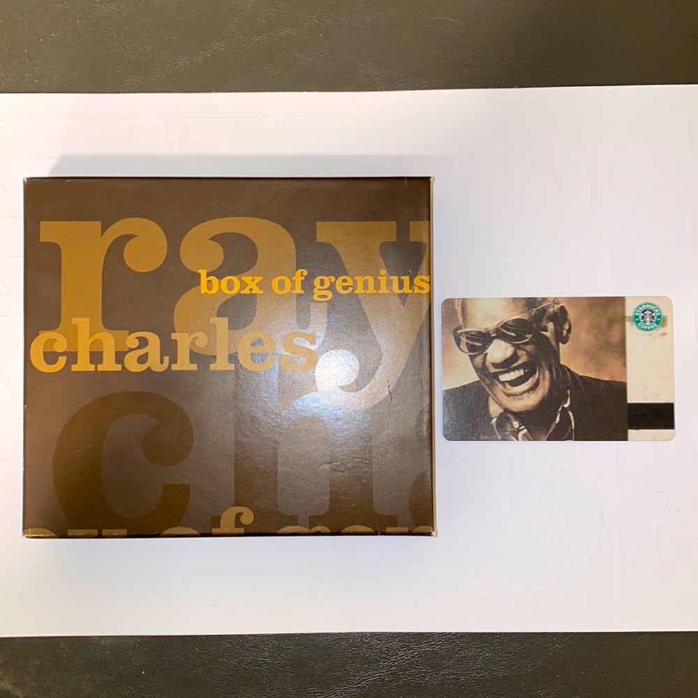 Ray Charles “Box Of Genius” 2 CD Set, “Genius Loves Company” & “Visionary Soul”
